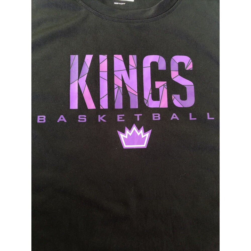 Black KINGS Basketball Men’s NBA NET-DRY XL  Sleeveless Tank Top Mesh Sides